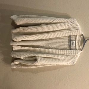 Cream slouchy cardigan